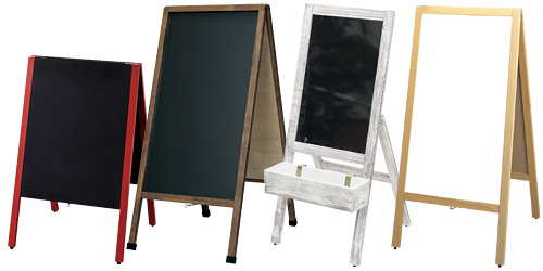 マーカーボード木製スタンド看板